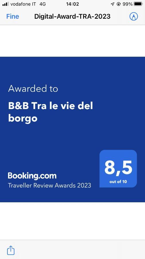 B&B Tra Le Vie Del Borgo Вьесте Экстерьер фото